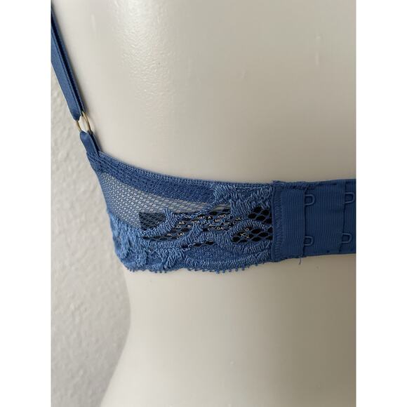 Natori Bra Lingerie Mesh Padded Lace Intimates Lounge - Picture 9 of 14